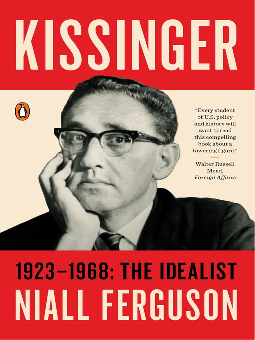 Title details for Kissinger, Volume 1 by Niall Ferguson - Available
